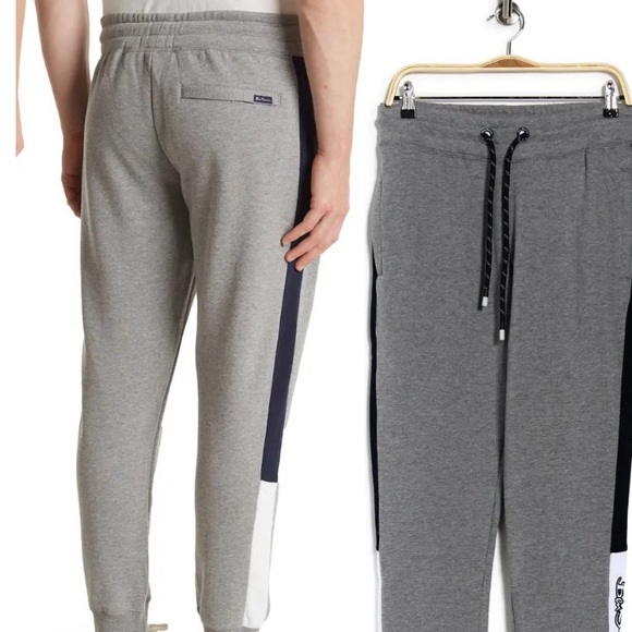 NWT Ben Sherman Men’s Mod Fleece Joggers - Picture 3 of 13